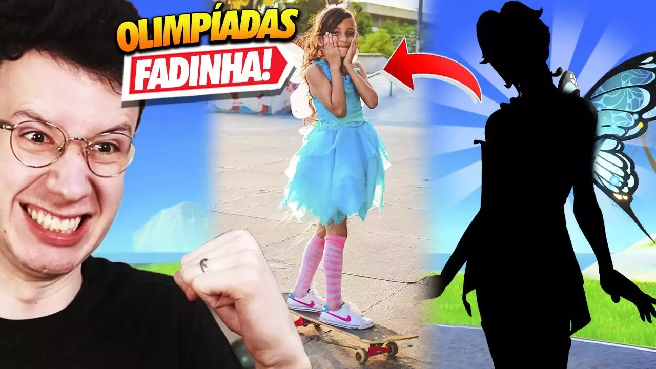 FADINHA DO SKATE NO FORTNITE!!