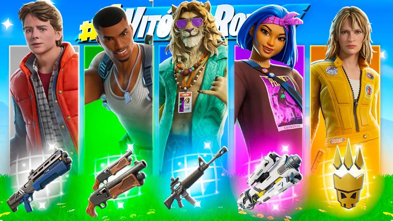 DESAFIO DO CAPÍTULO 7 ALEATÓRIO do Fortnite!