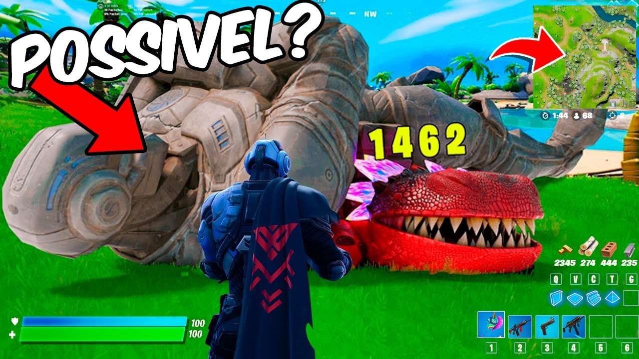 QUEBREI O FORTNITE COM 30 TRUQUES (Com Glitches e BUGS no Fortnite!)