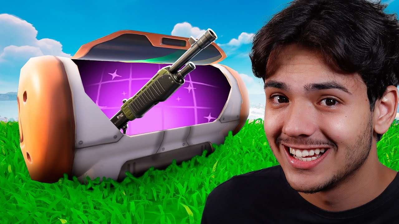 SÓ VALE BAÚ SUPER HERÓI do Fortnite