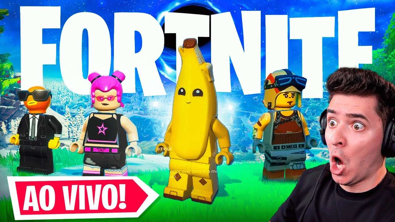 AO VIVO! NOVO MODO LEGO NO FORTNITE!