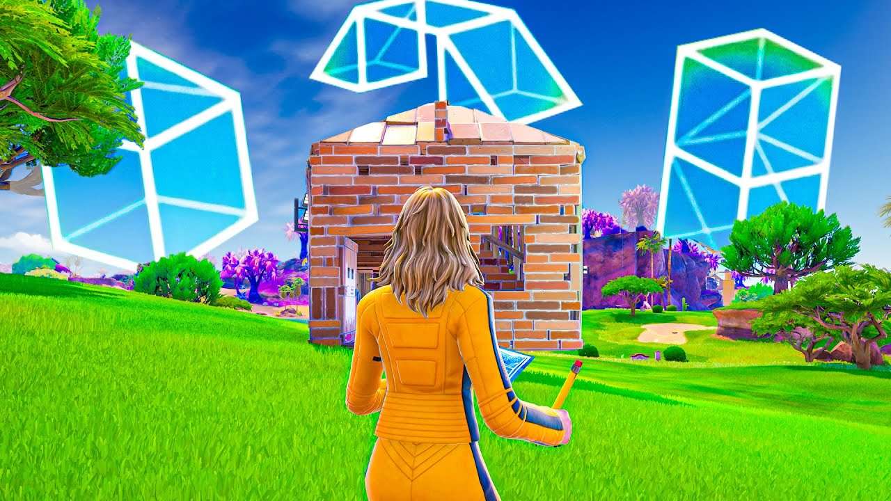 Construção SIMPLES do Fortnite