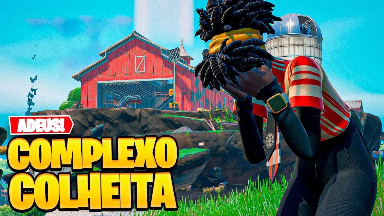 Dizendo TCHAU para o COMPLEXO DA COLHEITA no Fortnite!