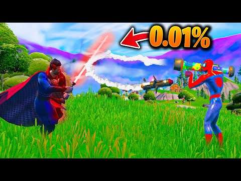 ISSO TEM 1% DE CHANCE DE ACONTECER NO FORTNITE