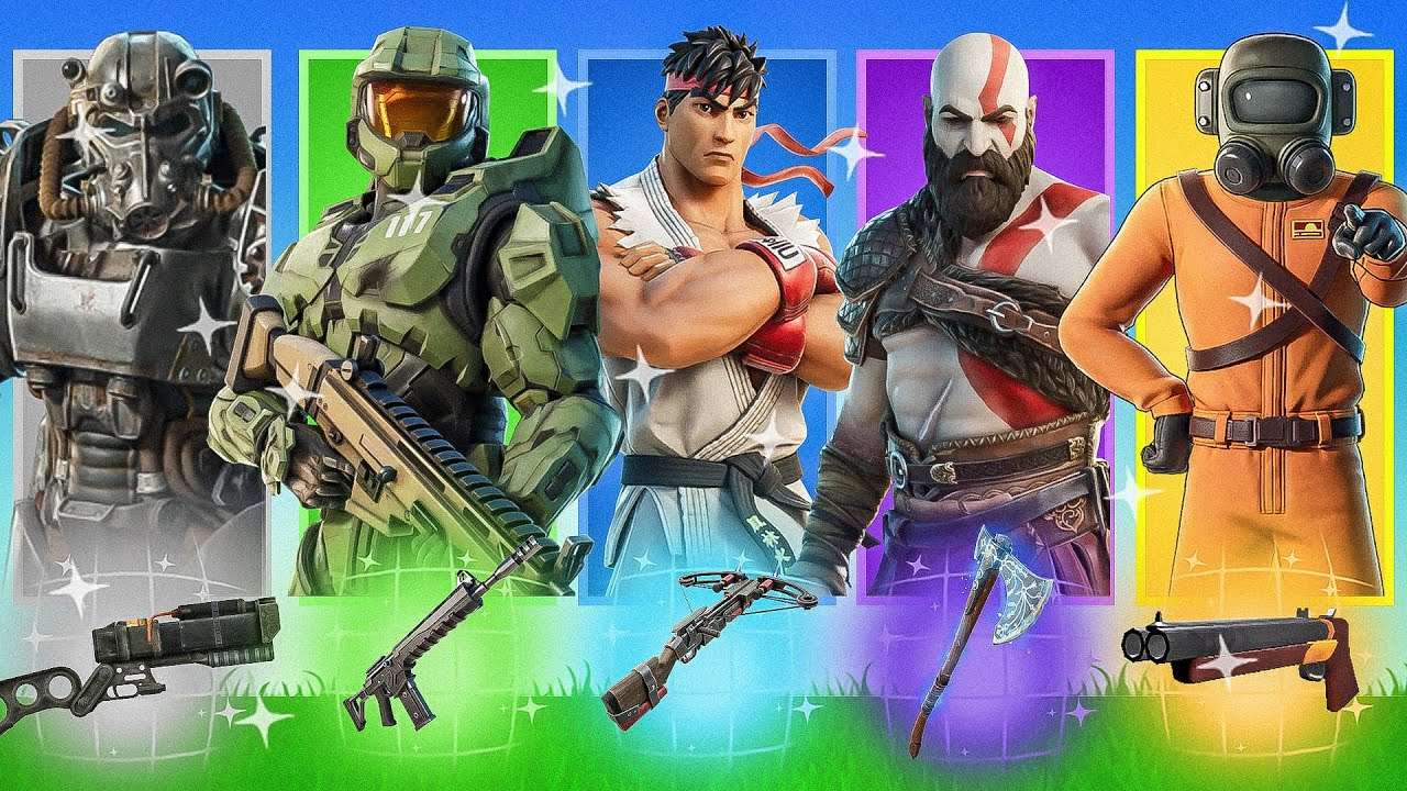 DESAFIO *ALEATÓRIO* da LENDA DOS JOGOS no FORTNITE