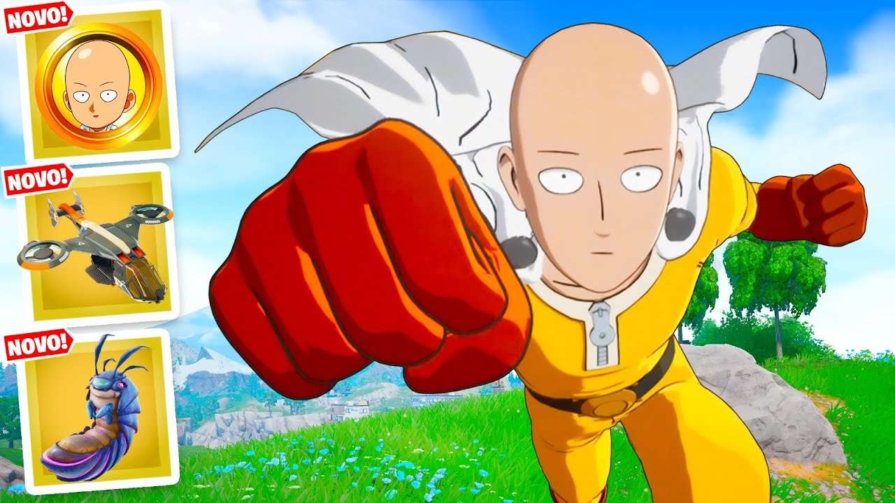 ONE PUNCH MAN! NOVA ATUALIZAÇÃO do FORTNITE CHEGOU AGORA!