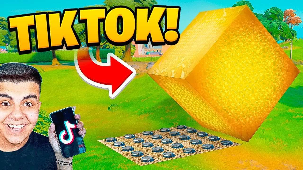 TESTEI OS TIKTOKS MAIS VIRAIS DA TEMPORADA 8! - FORTNITE