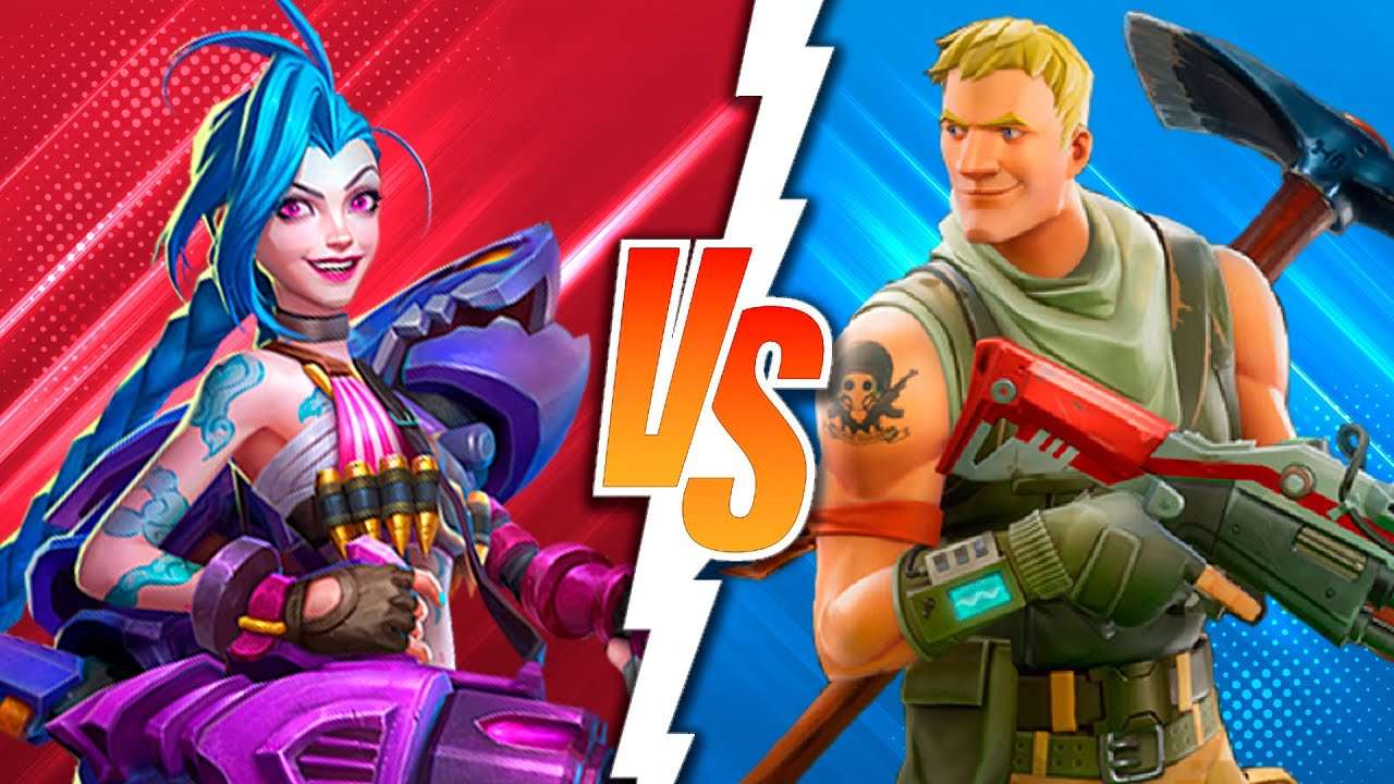 FORTNITE vs LEAGUE OF LEGENDS no Fortnite!