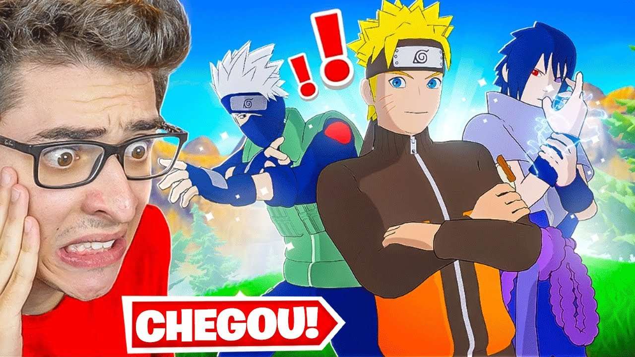 FINALMENTE O NARUTO CHEGOU NO FORTNITE!!!