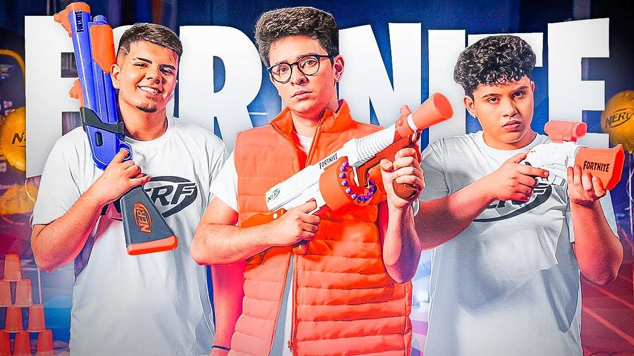 DESAFIO DA NERF FORTNITE! NIVEL INSANO