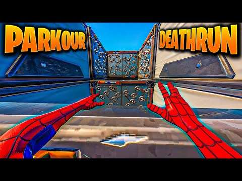 DEATHRUN DE PARKOUR EM PRIMEIRA PESSOA NO FORTNITE!