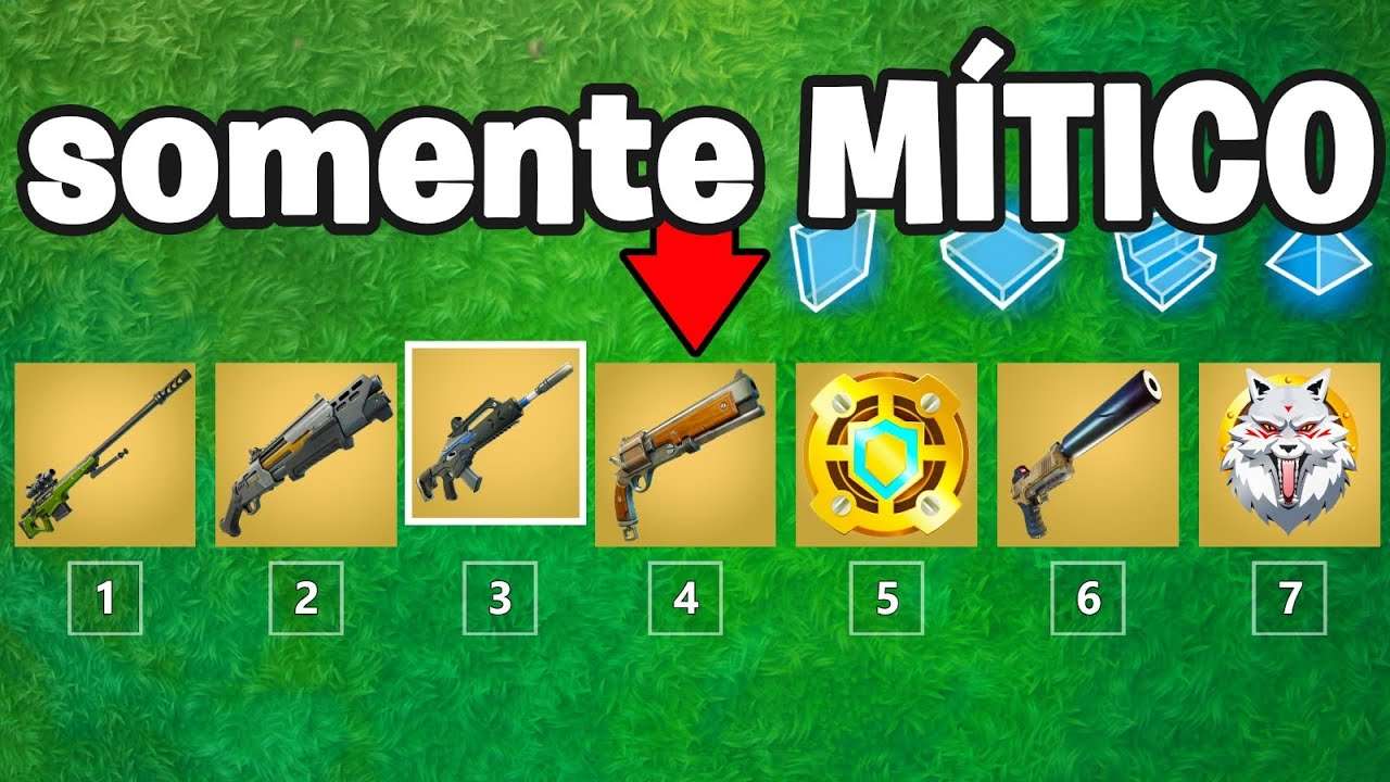 FORTNITE MAS SÓ TEMOS ITENS MÍTICOS...