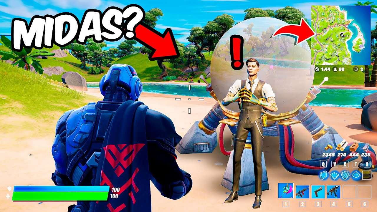 O MIDAS e sua VOLTA! Máquina do Apocalipse na Temporada 2! Fortnite Midas Teoria