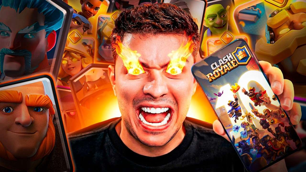 É oficial... ZEREI O CLASH ROYALE!