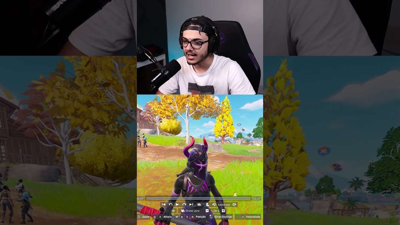 Desmascarando SKINS do Fortnite!