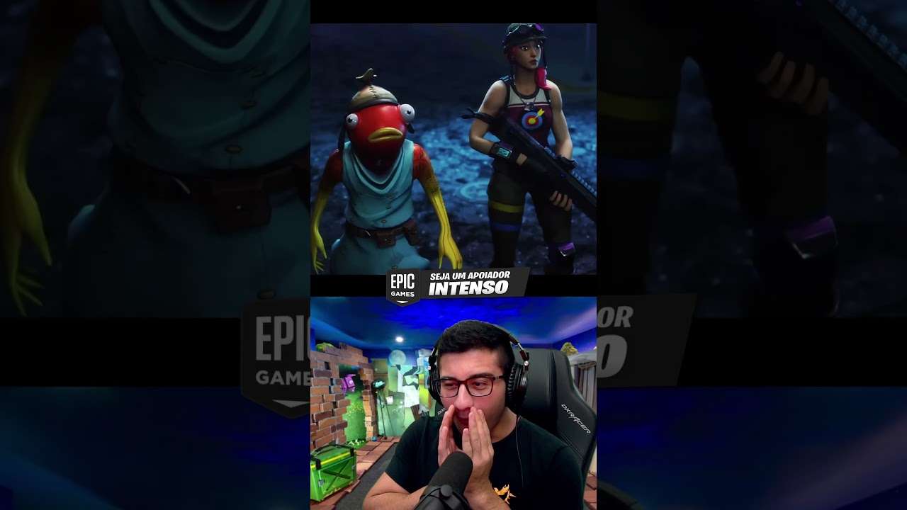 Novo Evento Ao Vivo do Vulcão no Fortnite Trailer feito por fã