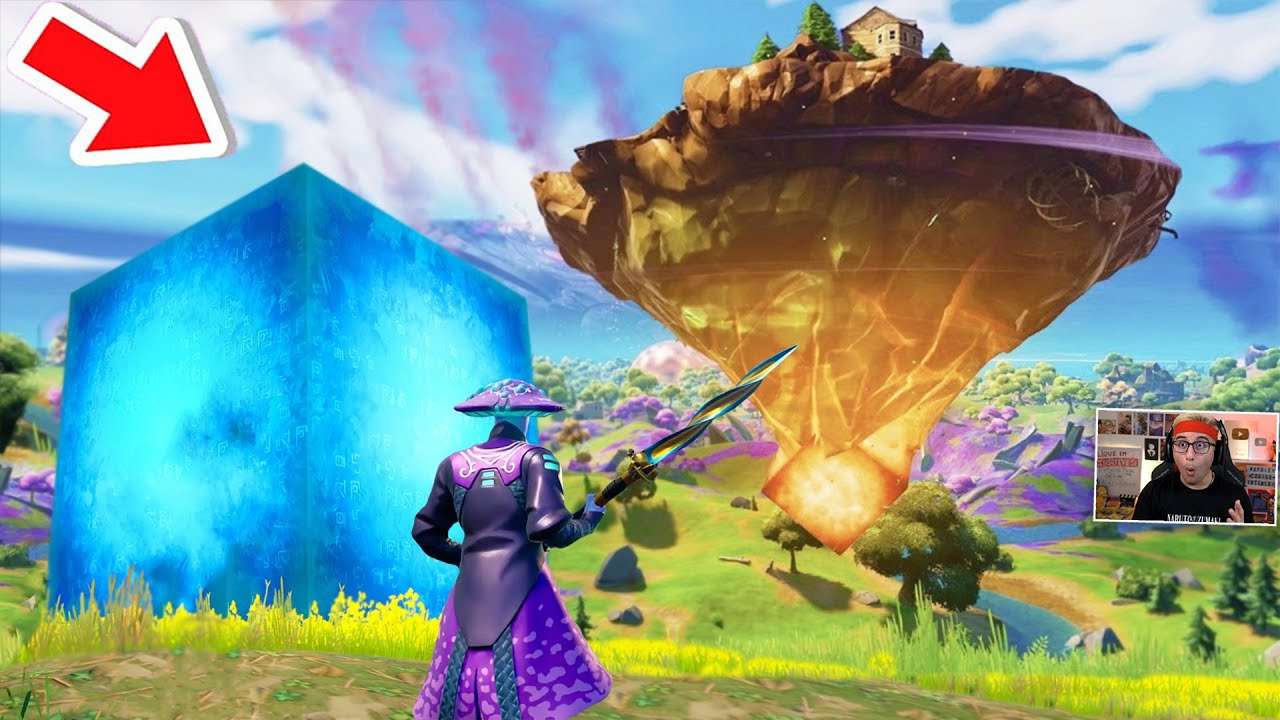 O CUBO GIGANTE Azul ATIVOU Finalmente pro Evento Ao Vivo.. (Fortnite)