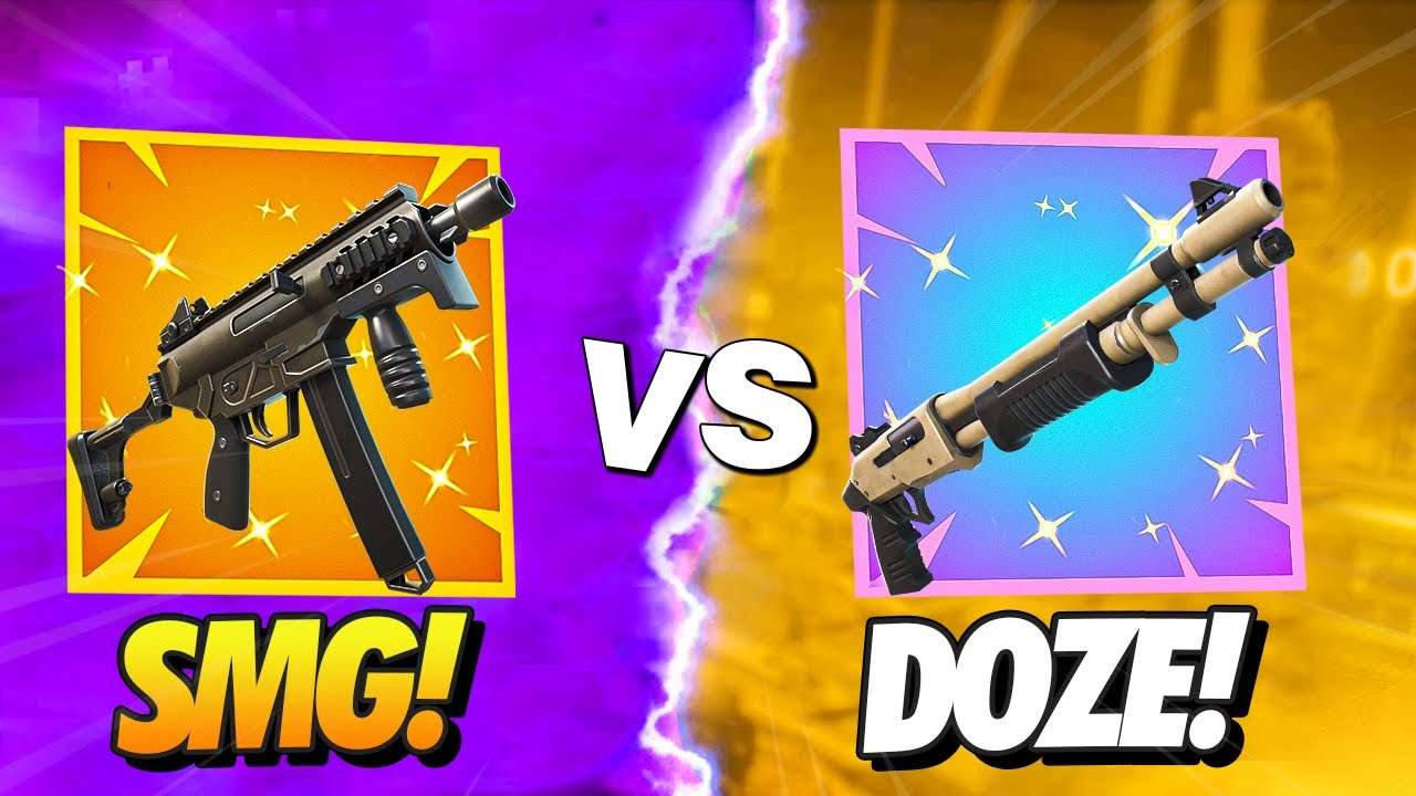 SMG VS DOZE: QUAL LEVAR NO CAPÍTULO 3? - FORTNITE