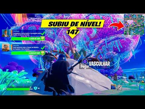 COMO SUBIR RÁPIDO o PASSE de BATALHA do TEMPORADA 3 no FORTNITE | COMO UPAR XP RAPIDO para NIVEL 100