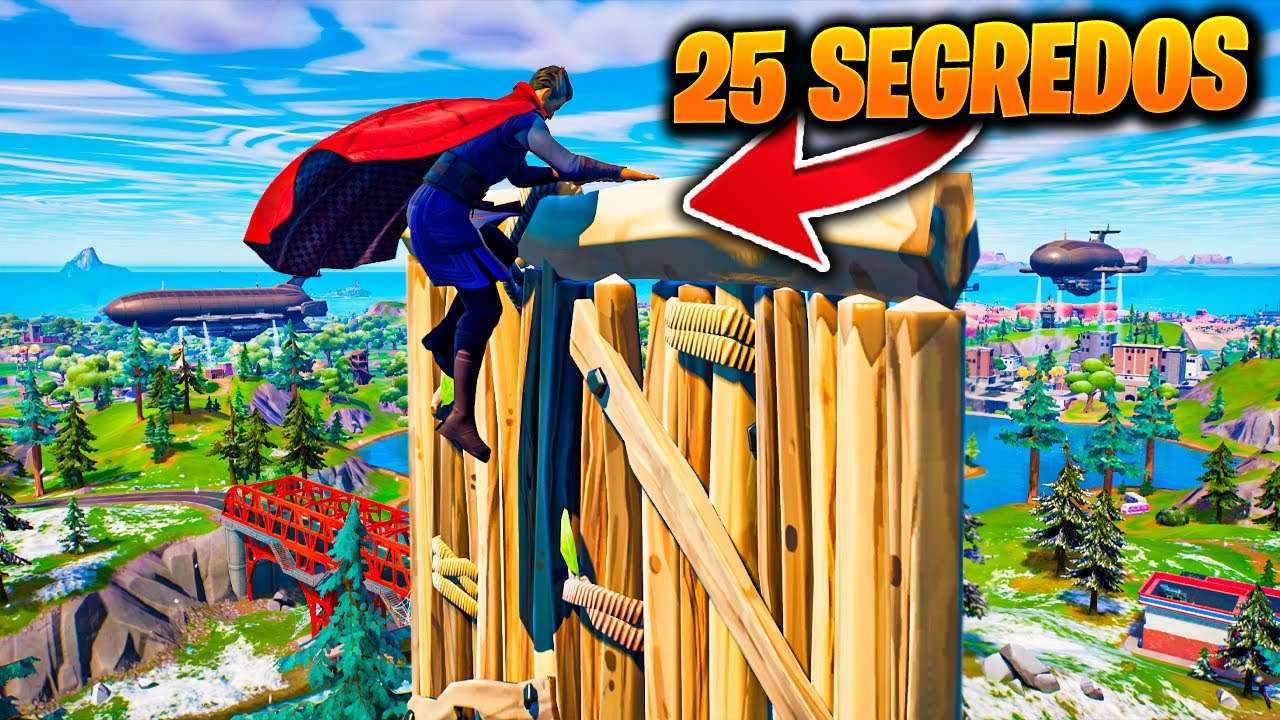 25 SEGREDOS SOBRE A NOVA TEMPORADA 2 DO CAPITULO 3 DO FORTNITE!