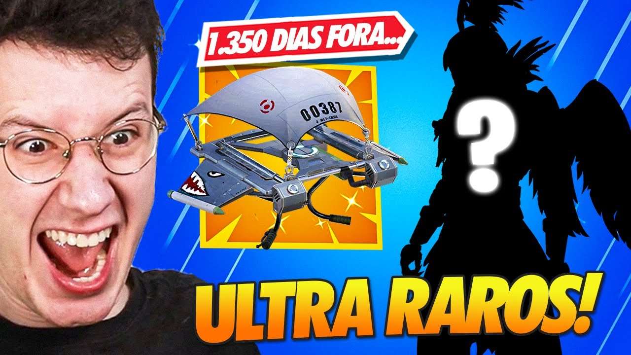 OS 15 ITENS MAIS RAROS DO FORTNITE (SÓ 1x NA LOJA!!)