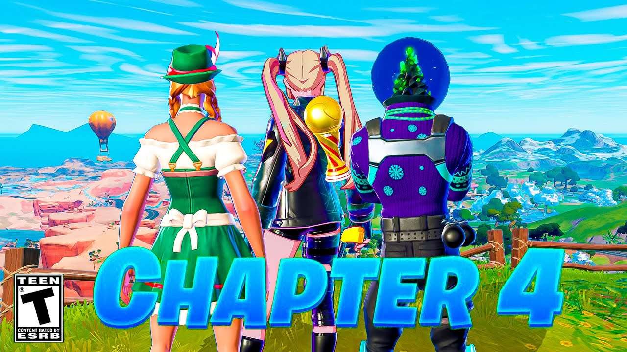 CAPÍTULO 4 está PERTO! Estão TESTANDO a NOVA Temporada do FORTNITE!