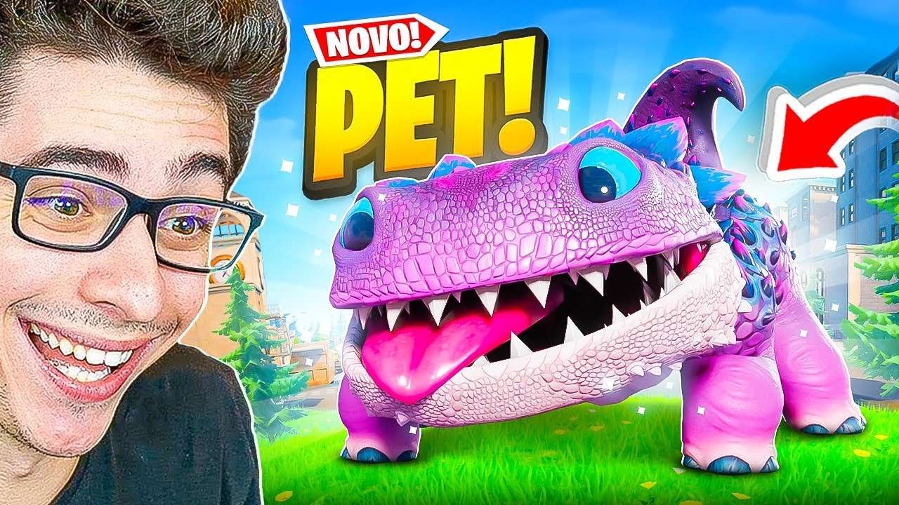 MEU NOVO PET NO FORTNITE *SUPER ATUALIZAÇÃO*