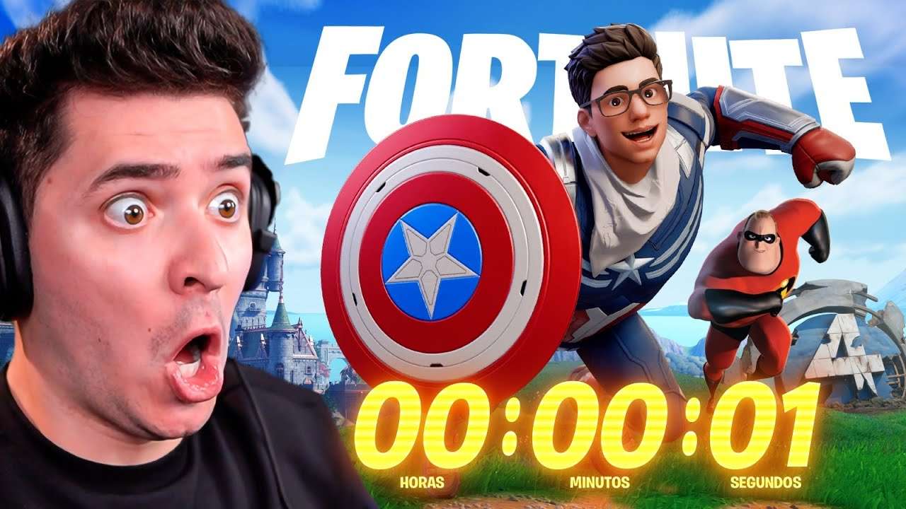 AO VIVO! NOVA TEMPORADA DO FORTNITE! *MARVEL*