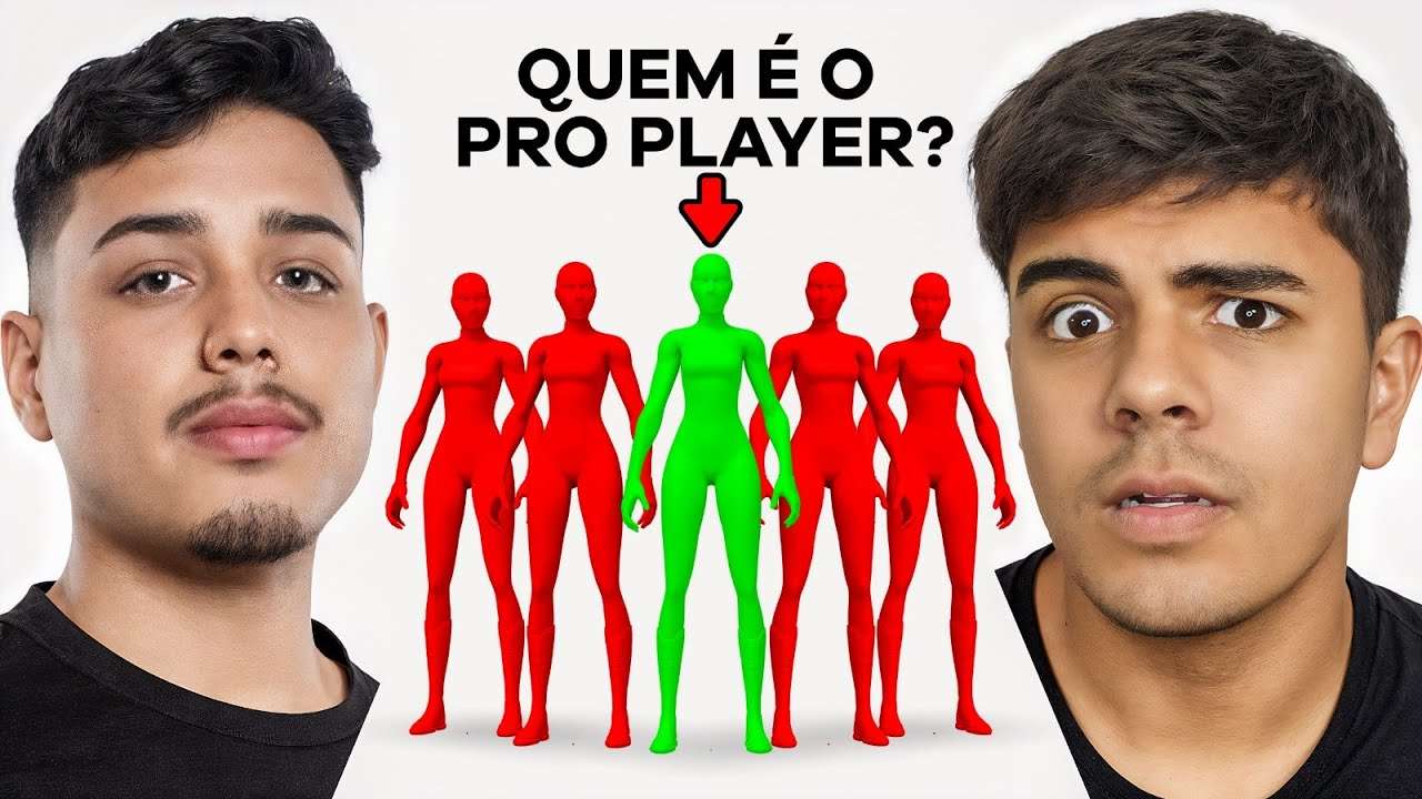 QUEM É O PRO ? (aqueles caras versão FORTNITE)