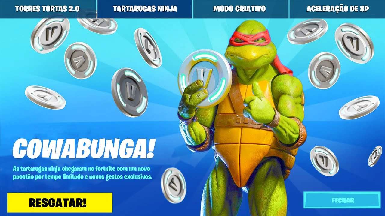 RESGATE SKIN GRATIS NO FORNITE EVENTO AO VIVO (RECOMPENSA GRÁTIS)