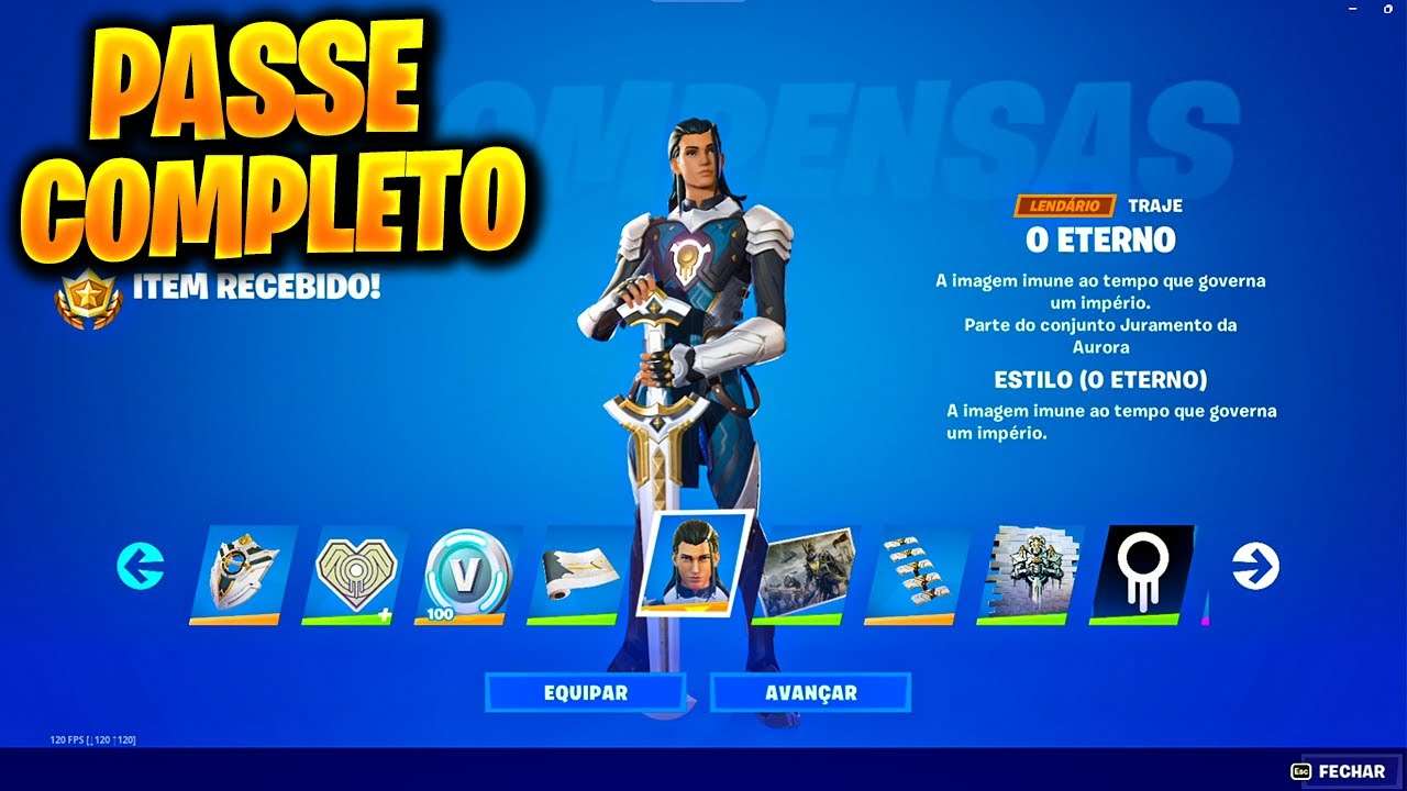 COMPREI O PASSE DE BATALHA COMPLETO DO CAPÍTULO 4 TEMPORADA 1!