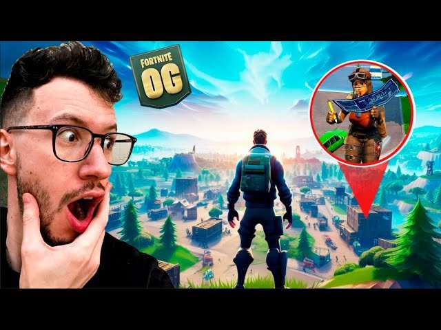 JOGUEI COM BUILD NO FORTNITE OG CAPÍTULO 1