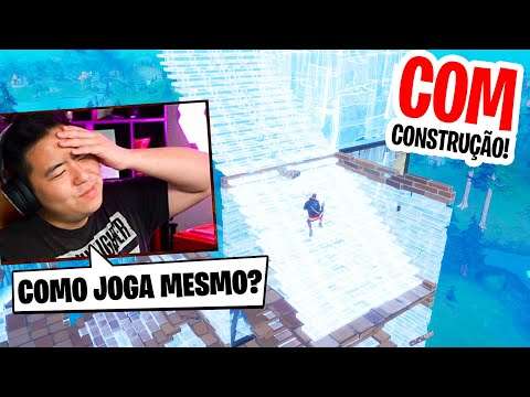 JOGUEI COM CONSTRUÇÃO DEPOIS DE MUITO TEMPO! *péssima idéia!* | FORTNITE