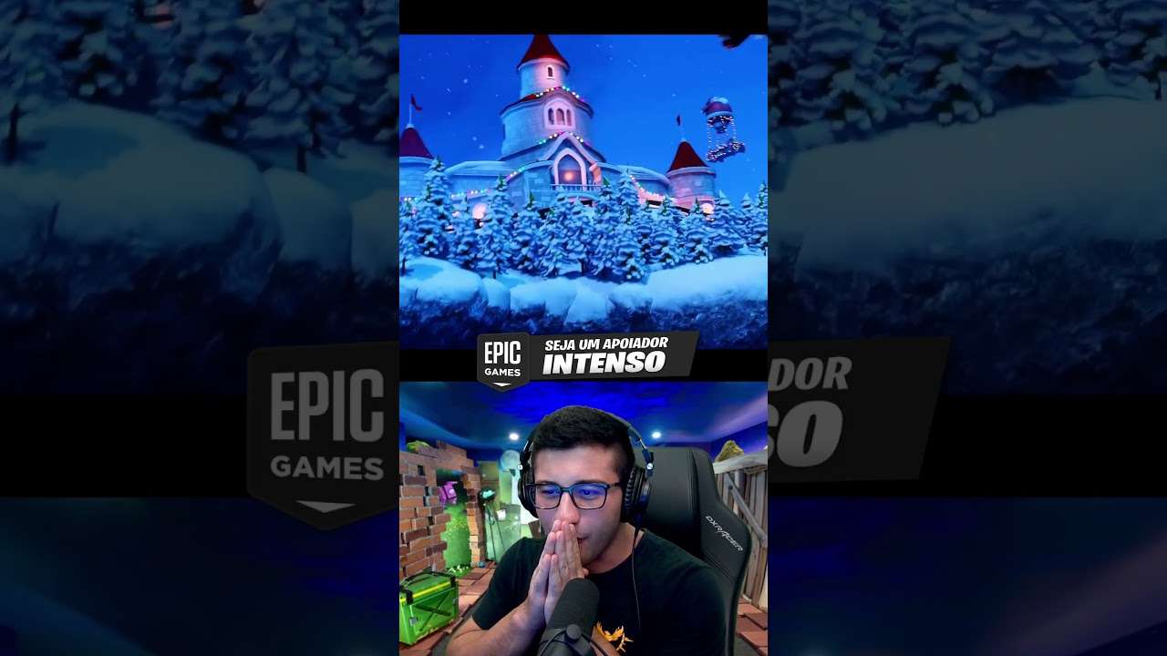 TRAILER SECRETO DO MARIO NO FORTNITE #shorts