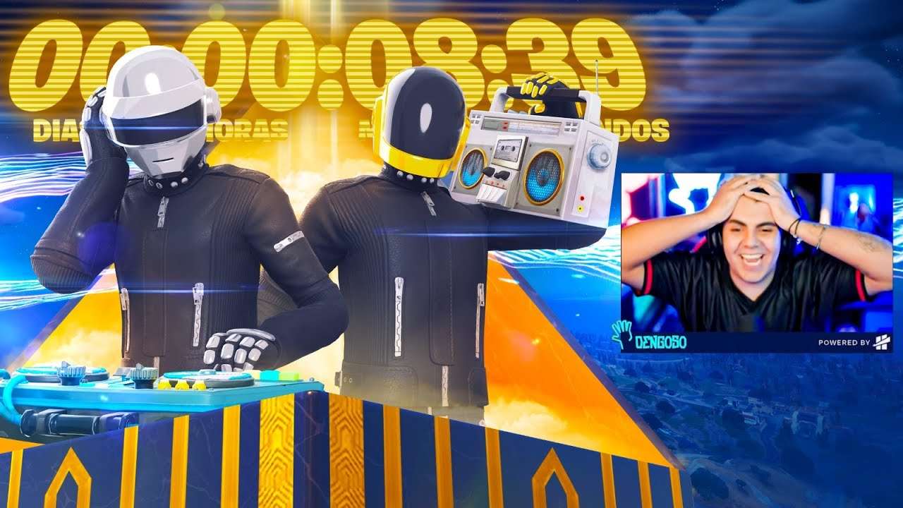 🔴 AGORA! EVENTO AO VIVO DO DAFT PUNK AGORA NO FORTNITE!
