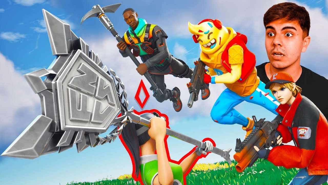 3 CAÇADORES vs 5x CAMPEÃO DA FNCS no FORTNITE... ft. PHZIN