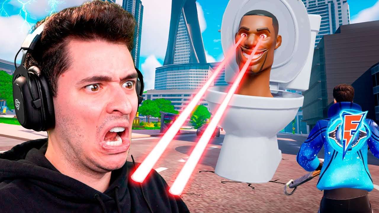 SKIBIDI TOILET NO FORTNITE! NOVO CHEFÃO!