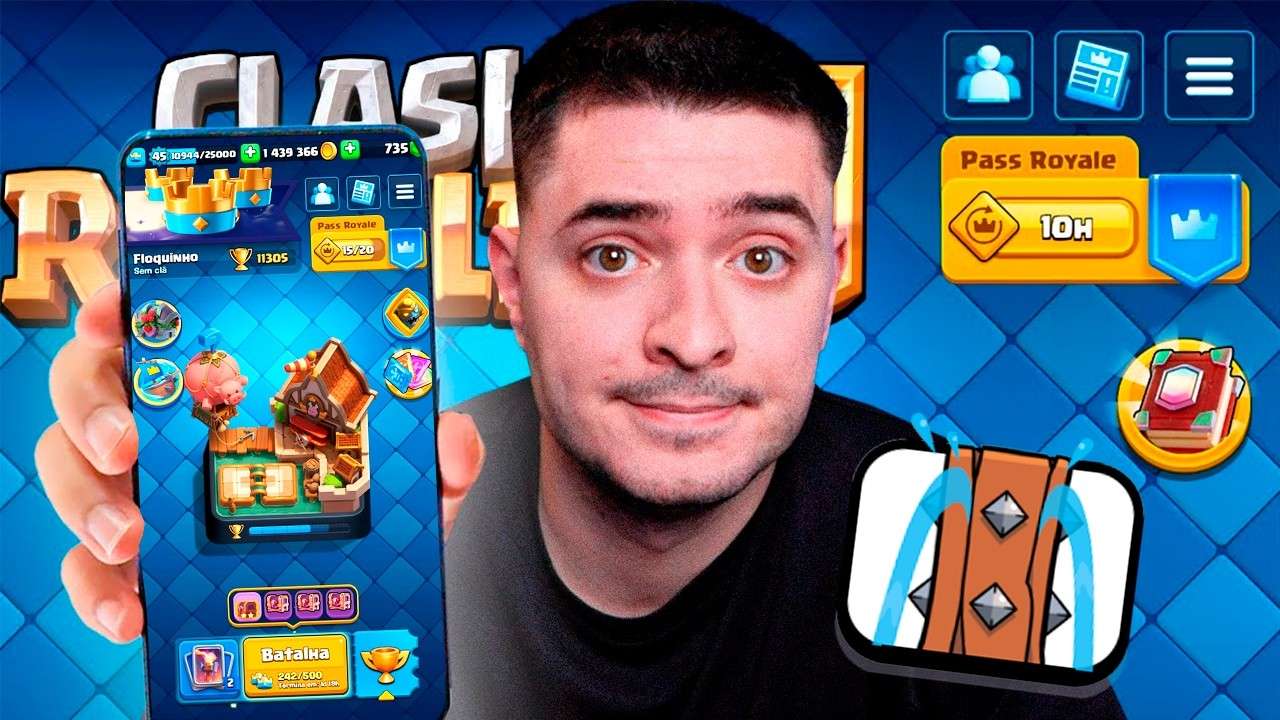 Clash Royale está difícil demaisssss =(