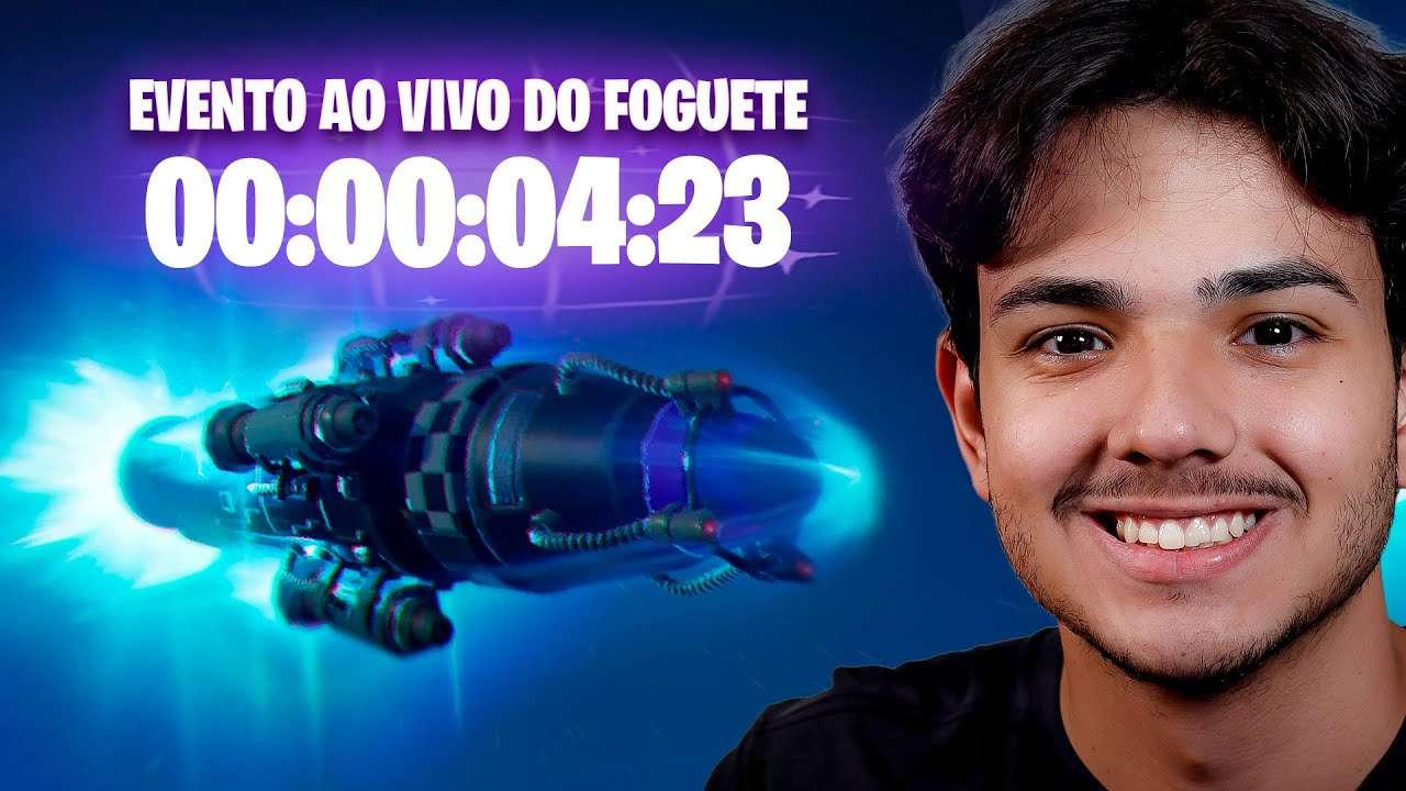 🔴AO VIVO! EVENTO AO VIVO DO FOGUETE AGORA NO FORTNITE!