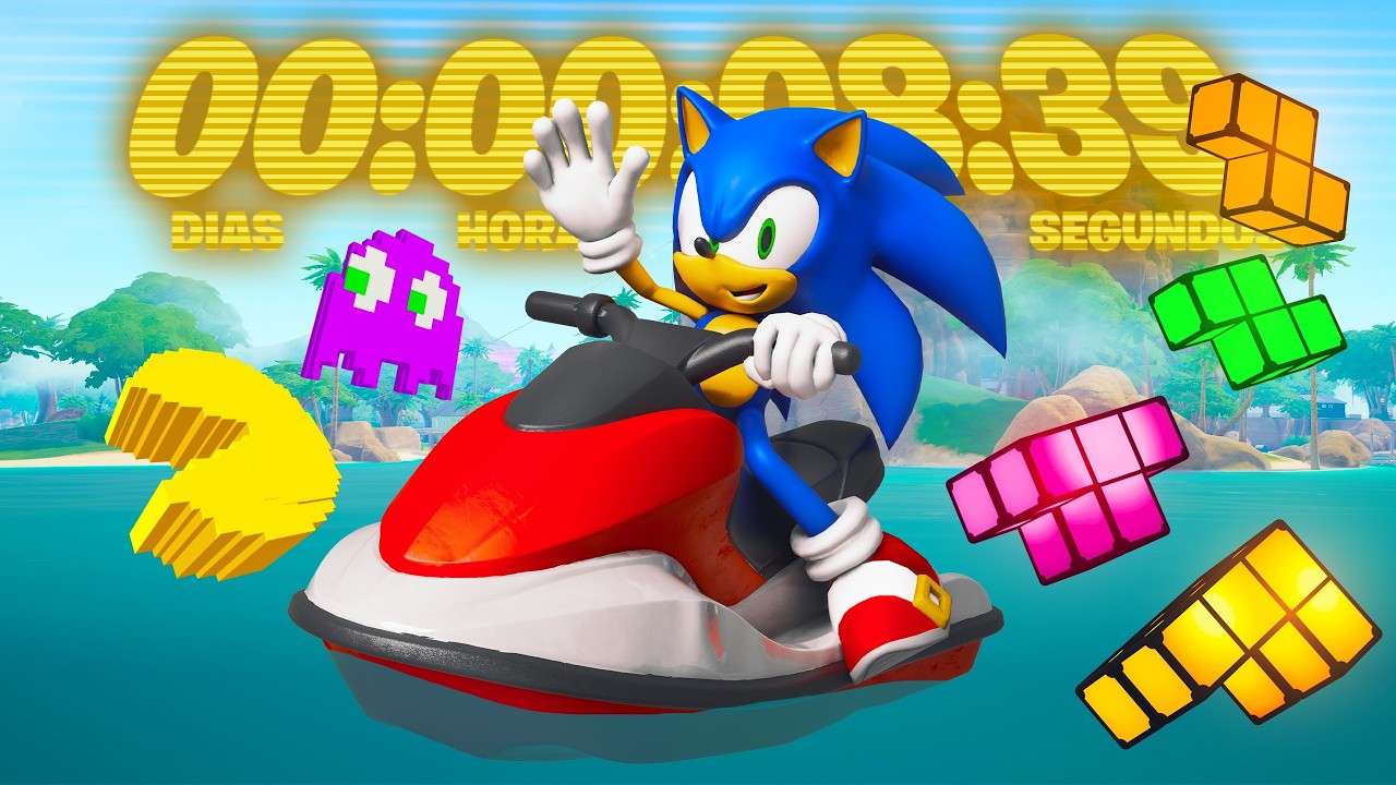 TUDO que VOCÊ PERDEU na ÚLTIMA ATUALIZAÇÃO do FORTNITE! (SONIC + EVENTO AO VIVO)