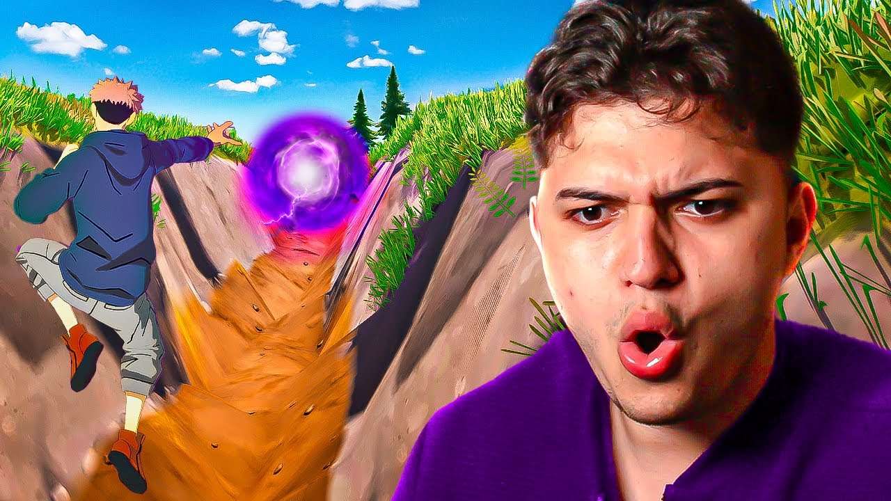 QUEBREI 20 MITOS de Jujustu Kaisen NO FORTNITE!