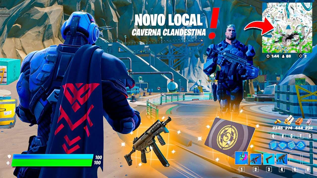 NOVO CHEFE MÍTICO e NOVO LOCAL no FORTNITE! Atualização 19.20 CHEGOU! Capítulo 3