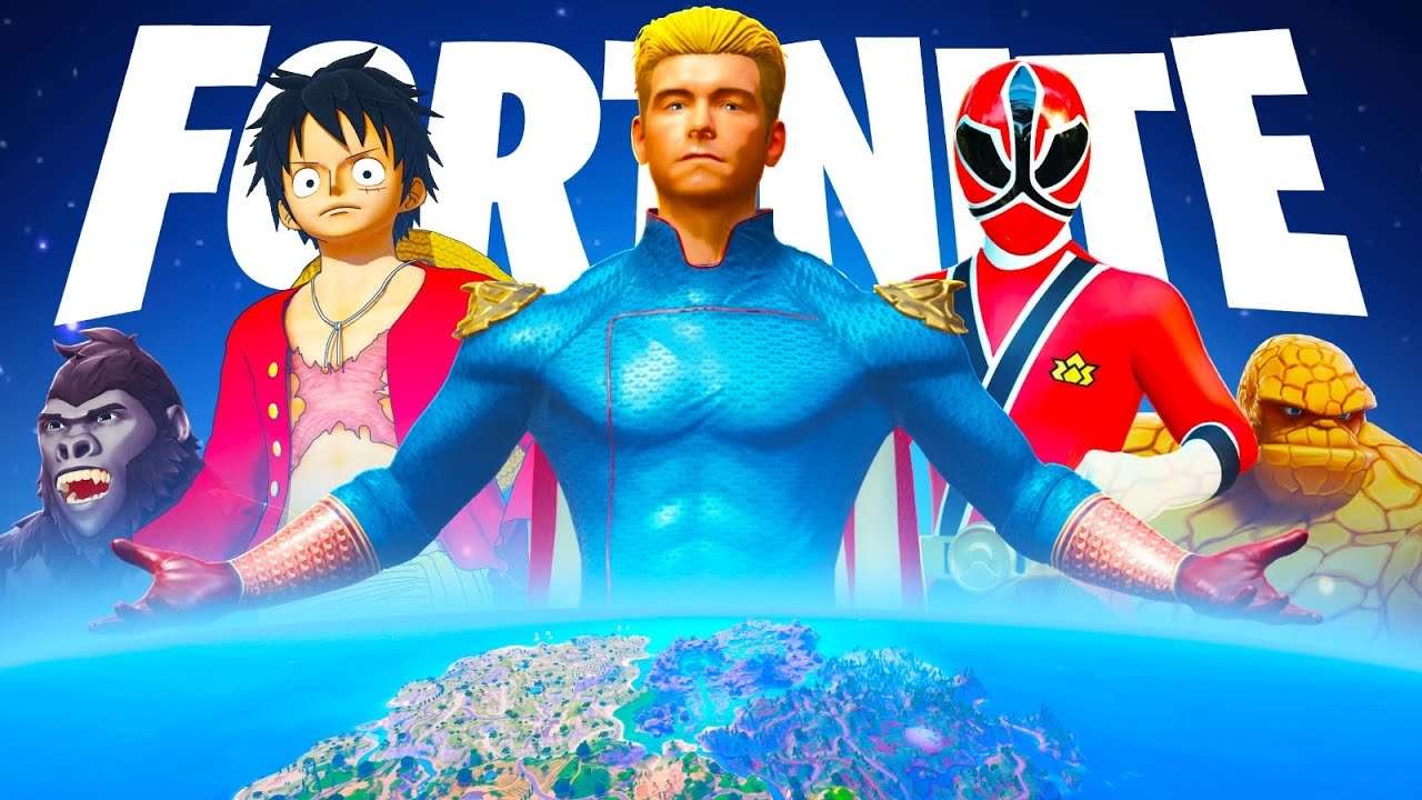 FORTNITE 2025 VAZADO: ONE PIECE, POWER RANGER, THE BOYS E MUITO MAIS!