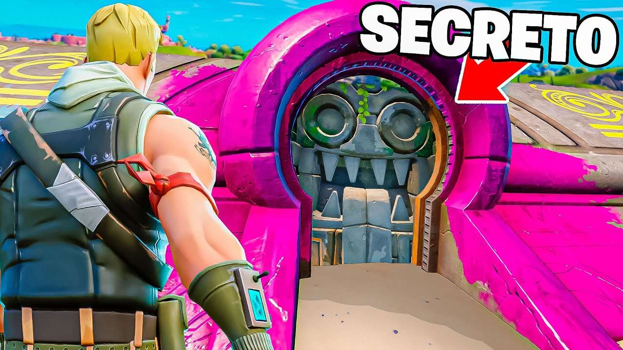 Abrindo a Passagem Secreta do Fortnite... Não Sabia!