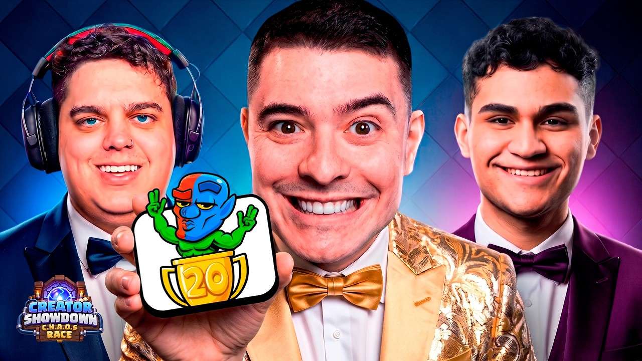 AO VIVO! TORNEIO DE CRIADORES VALENDO R$300 MIL REAIS NO CLASH ROYALE!