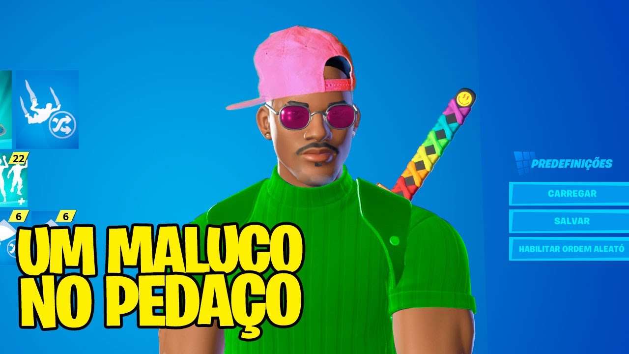 Um maluco no pedaço chegou ao Fortnite... 😎😎❤