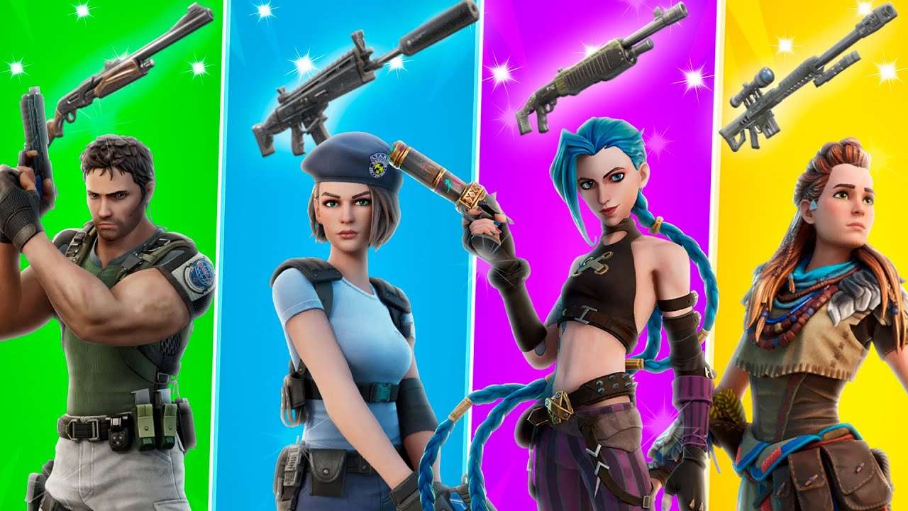 DESAFIO DA LENDA DOS JOGOS ALEATÓRIO NO FORTNITE
