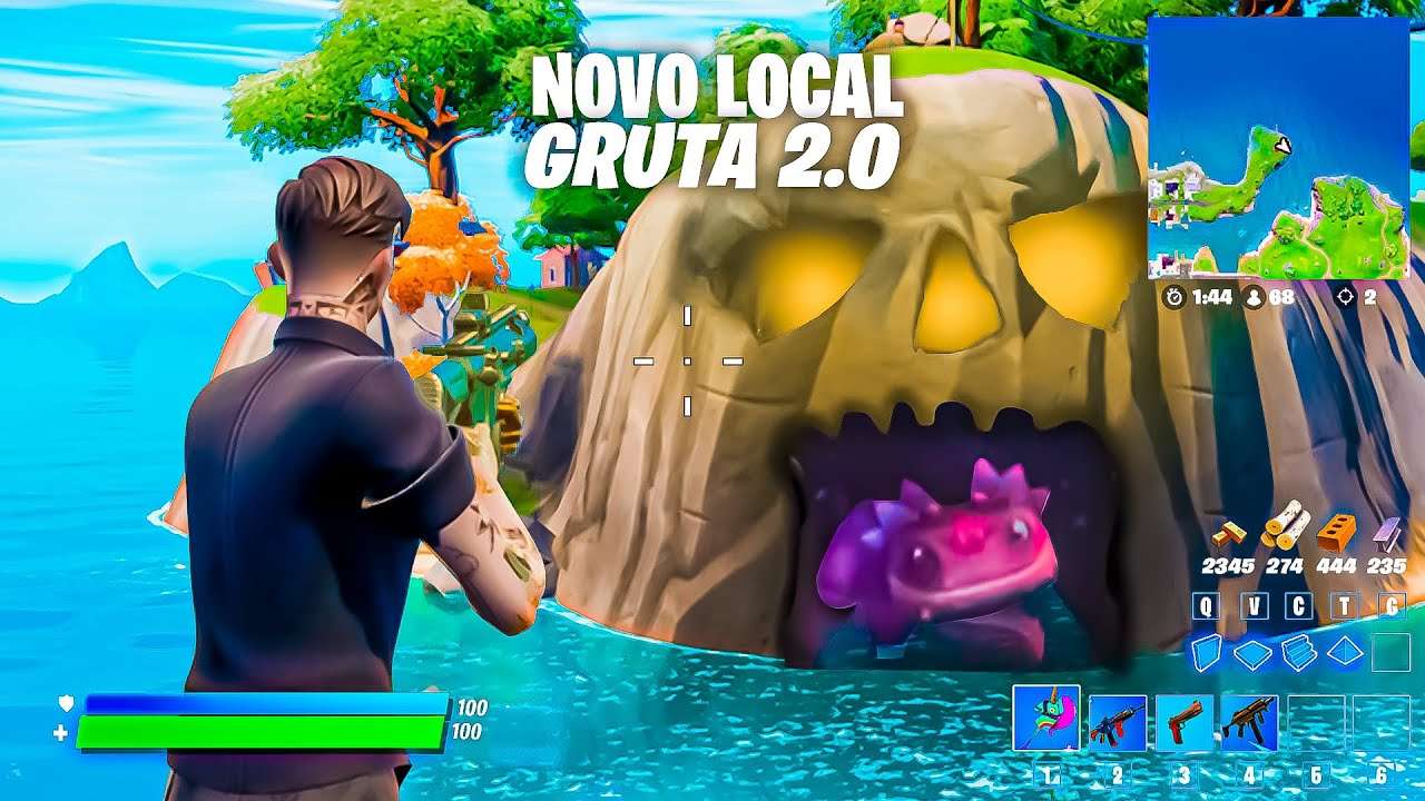 10 MUDANÇAS da ATUALIZAÇÃO 19.10 no FORTNITE! (GRUTA 2.0!!!)