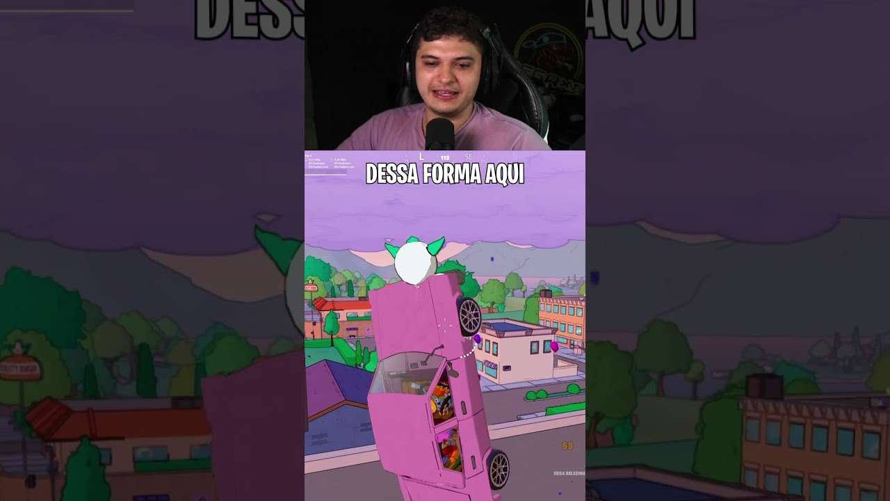 O BUG QUE QUEBROU A TEMPORADA DOS SIMPSONS NO FORTNITE! #fortnite #epicpartner #fortnitebrasil