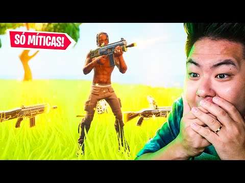 SÓ VALE ITENS MÍTICOS!! *do início ao fim!* | FORTNITE